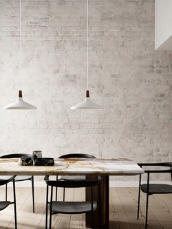 Nori 39 hanglamp, wit